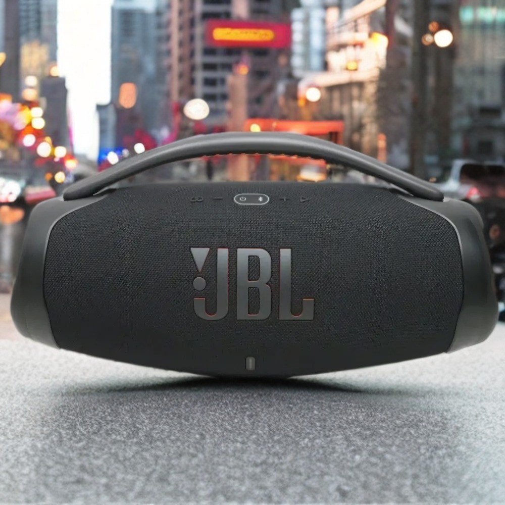 JBL Boombox 3 Portable Bluetooth® Speaker Waterproof JBLBOOMBOX3BLKAM NIB SEALED